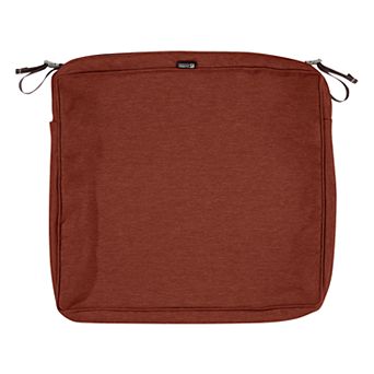 Classic Accessories Montlake FadeSafe Rectangular Patio Dining Seat Cushion Slip Cover