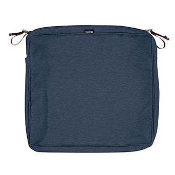 Classic Accessories Montlake FadeSafe Rectangular Patio Dining Seat Cushion Slip Cover