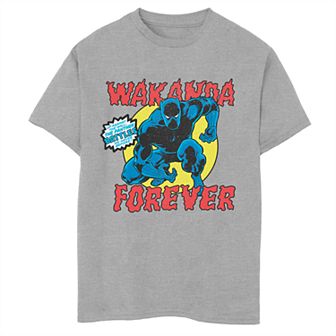 Boys' 8-20 Marvel Panther Battles Tee