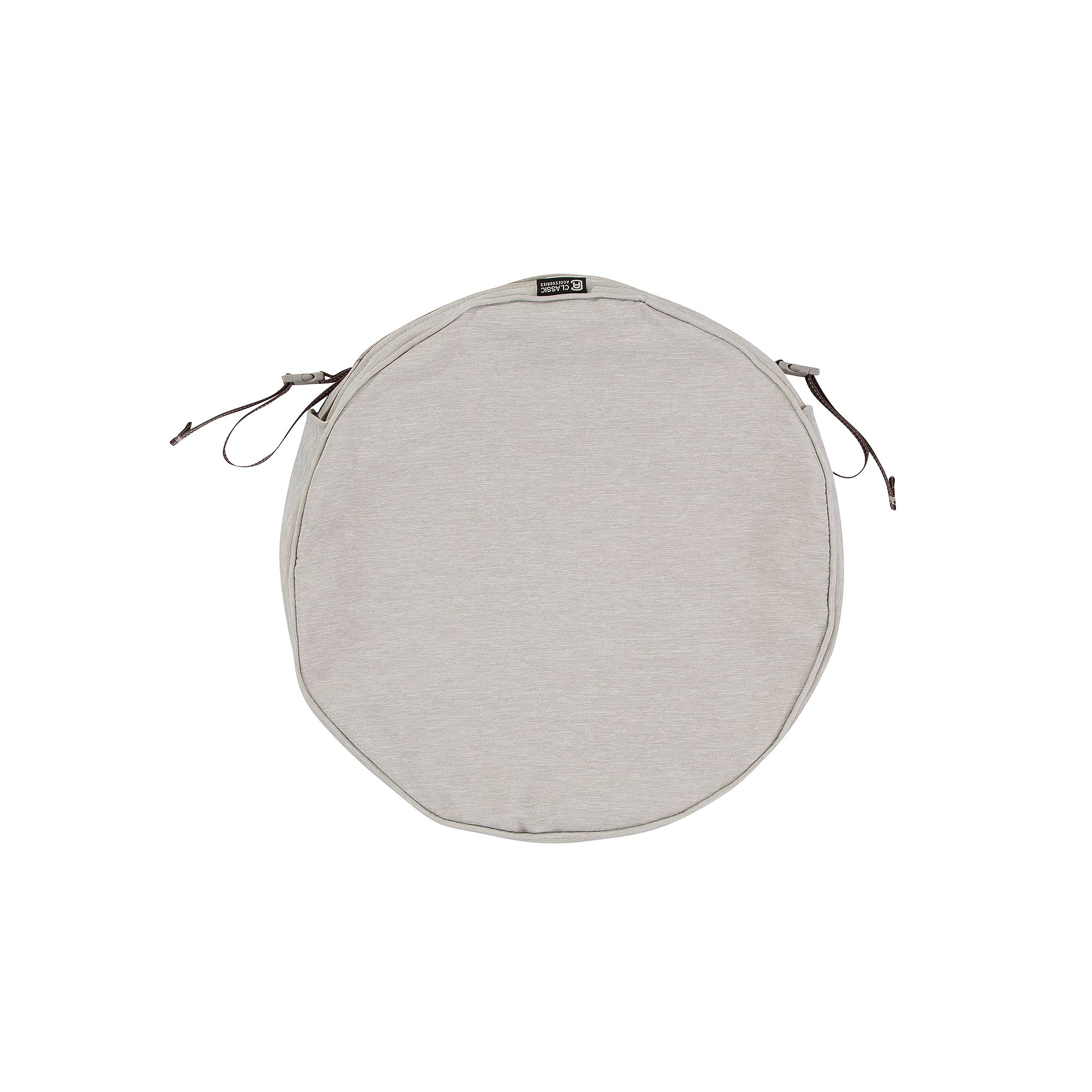Classic Accessories Montlake FadeSafe Round Patio Dining Seat Cushion Slip 