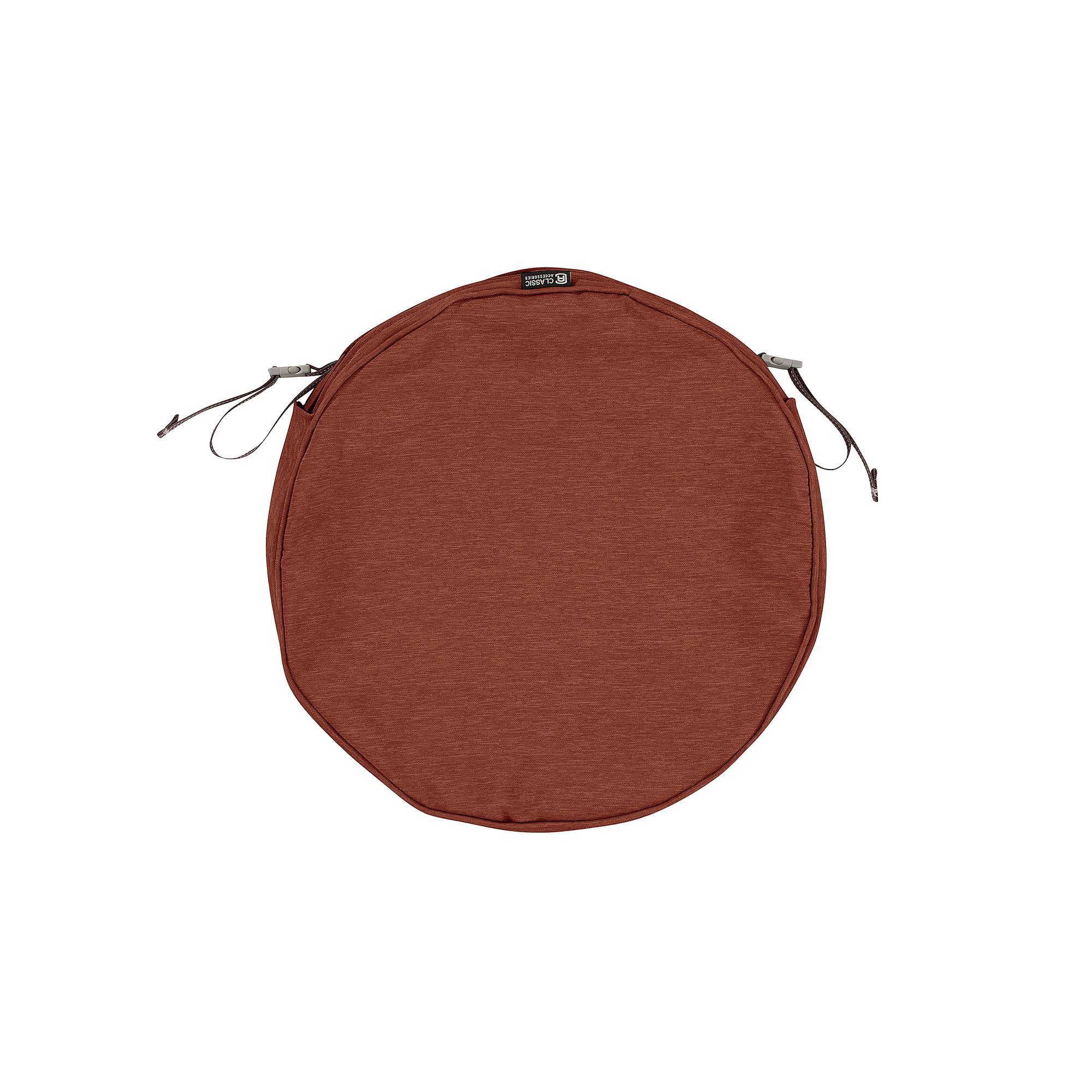 Classic Accessories Montlake FadeSafe Round Patio Dining Seat Cushion Slip 