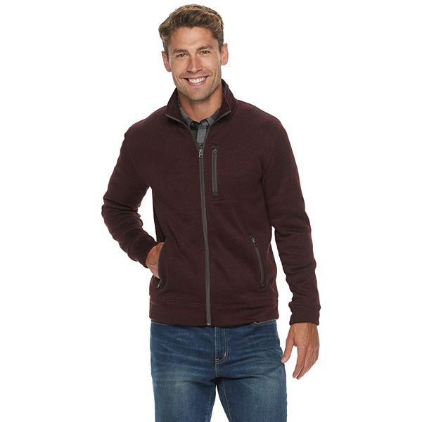 Kohls mens 2024 zip up sweaters