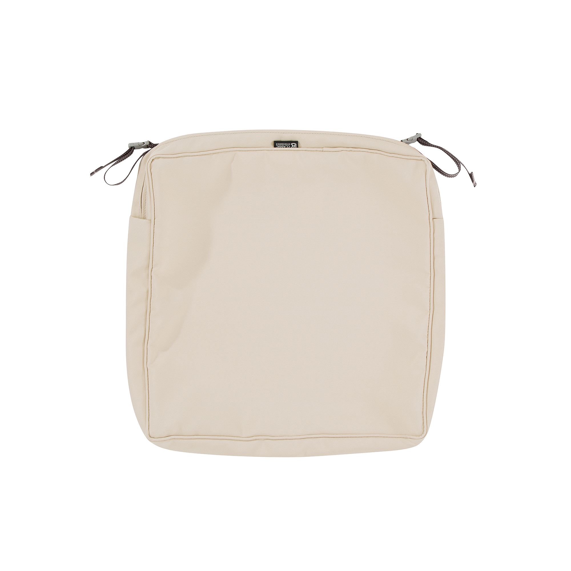 Classic Accessories Montlake FadeSafe Square Patio Dining Seat Cushion Slip