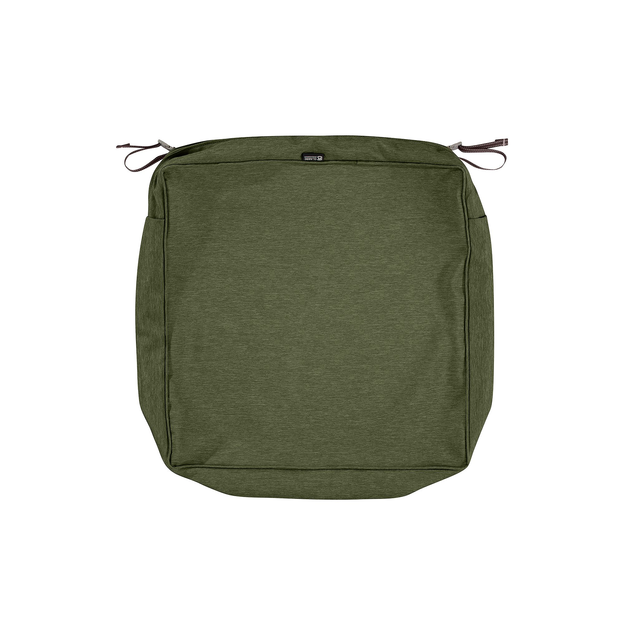 Classic Accessories Montlake FadeSafe Square Patio Lounge Seat Cushion Slip