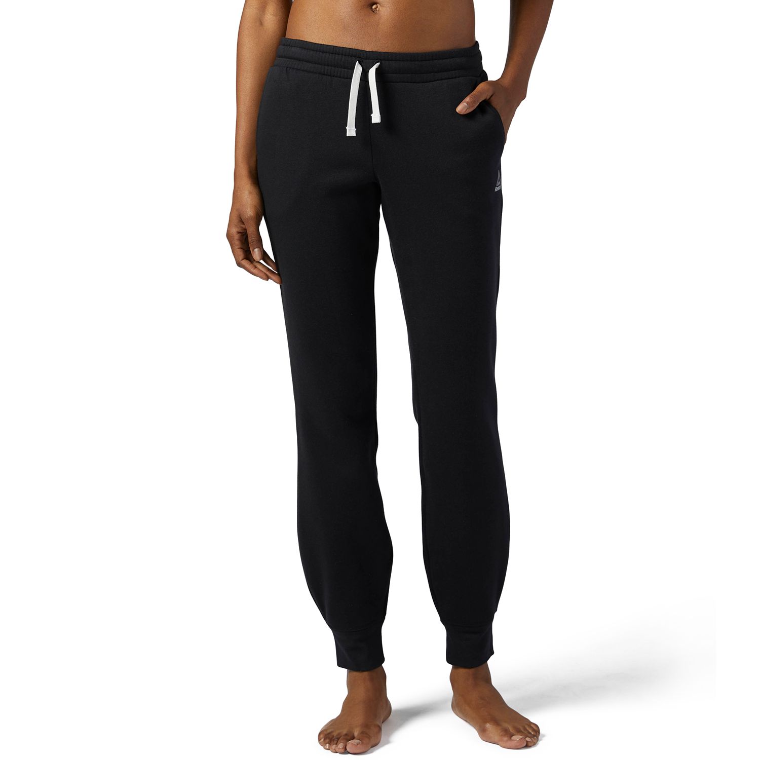 reebok women's fleece sweatpants