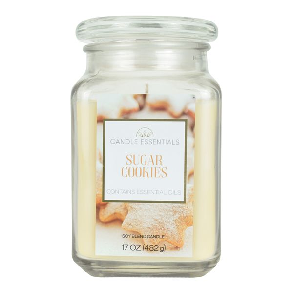 Candle Essentials Sugar Cookies 17oz. Candle Jar
