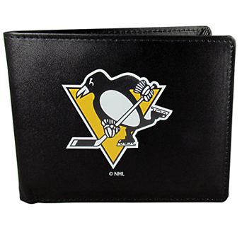 Pittsburgh Penguins Leather Bi-Fold Wallet
