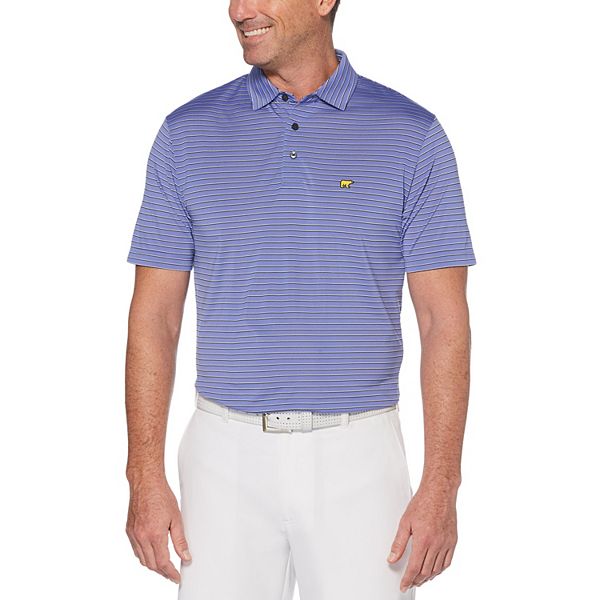 Jack Nicklaus Men's Striped Distressed Print Polo Shirt Stay-Dri Choose Color 