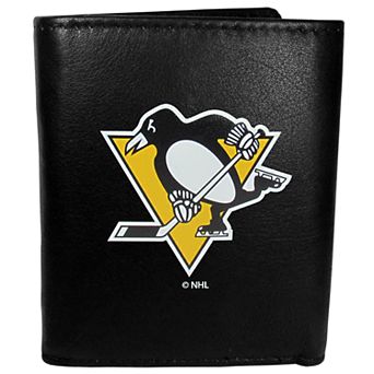Pittsburgh Penguins Leather Tri-Fold Wallet