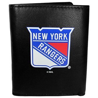 New York Rangers Leather Tri-Fold Wallet