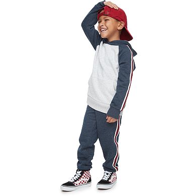 Boys 4-12 Jumping Beans® Taped Fleece Joggers