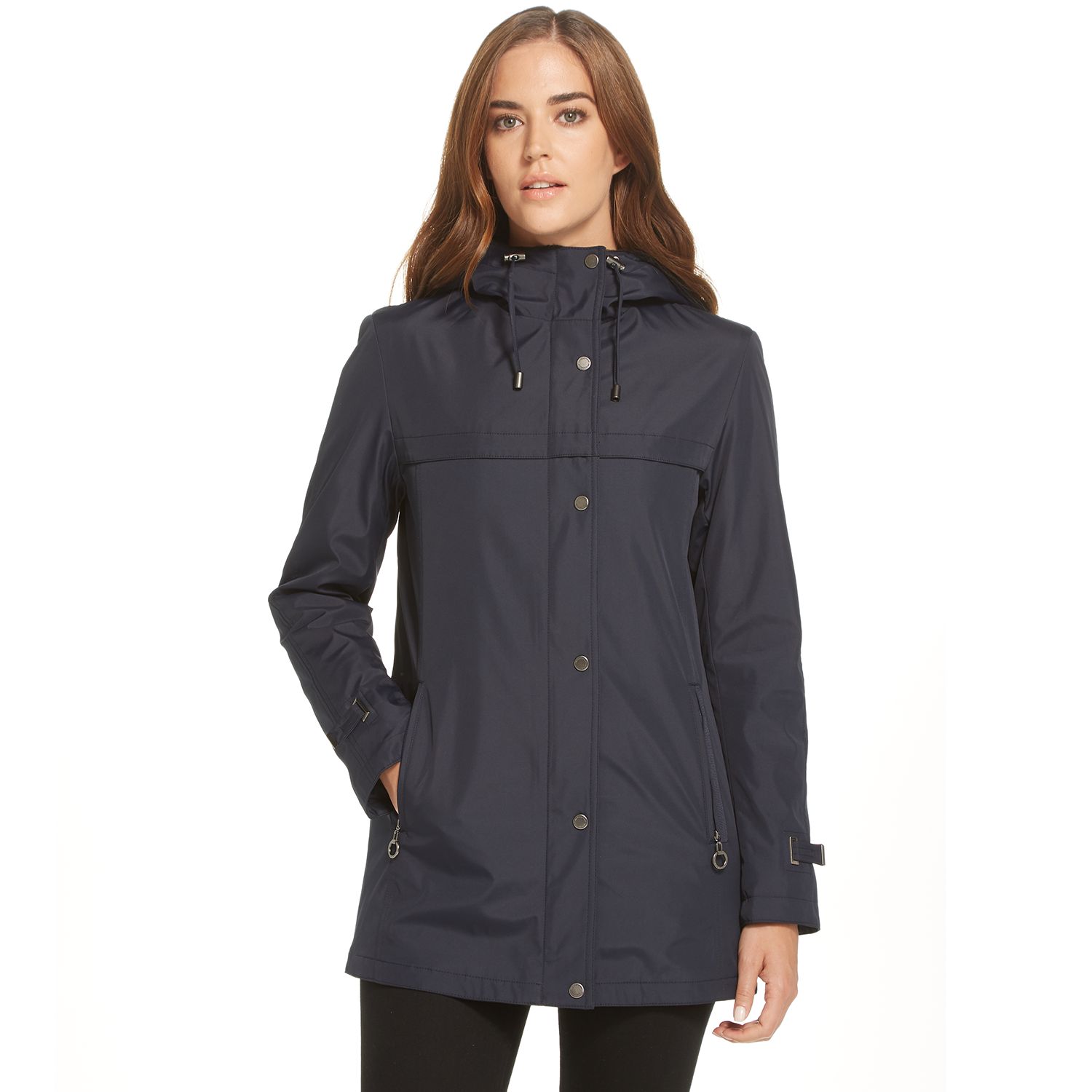 women's short rain jacket