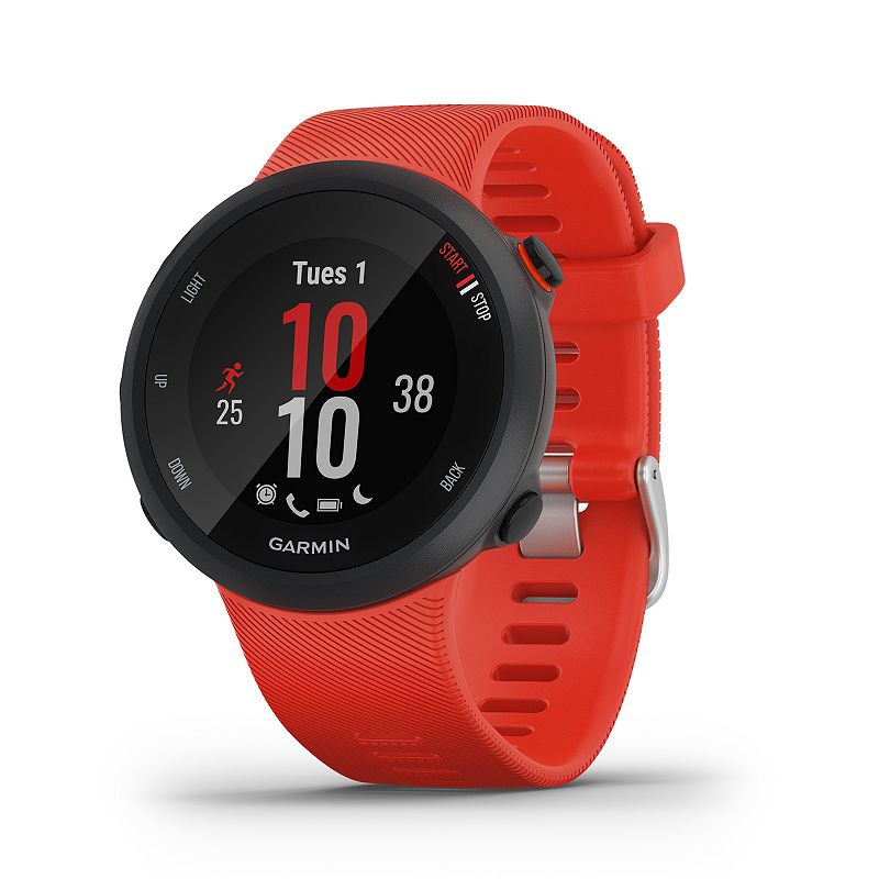 Garmin Forerunner 45 GPS Running Smartwatch, Red, Medium