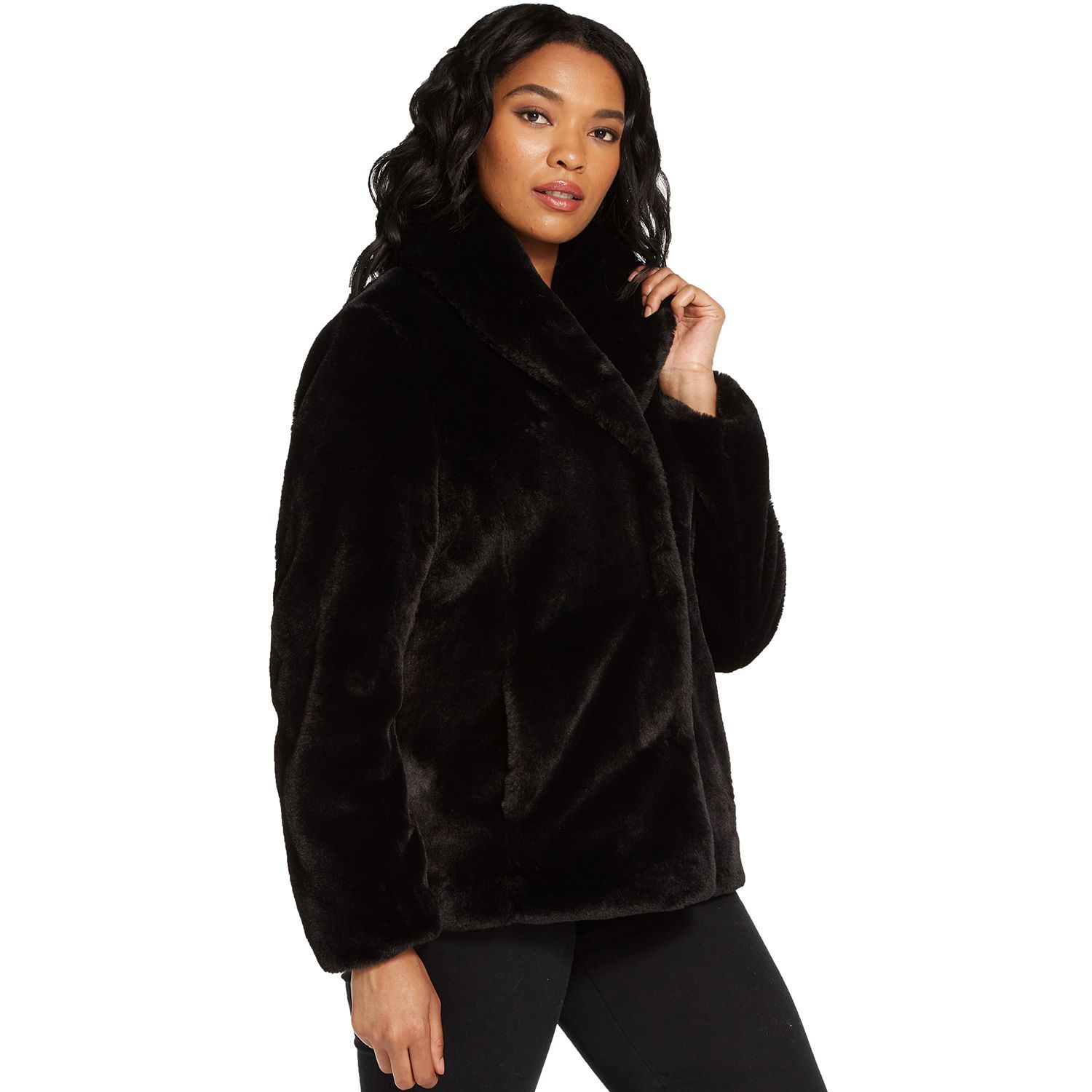 kohl's plus size coats
