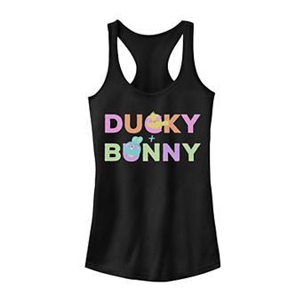 Juniors' Disney Pixar Toy Story 4 Ducky Bunny In A Name Tank Top