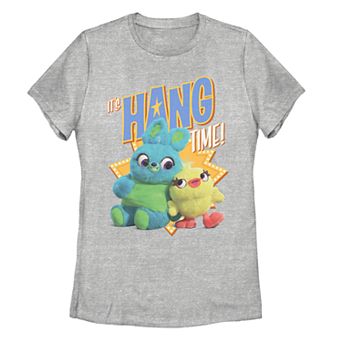 Juniors' Disney Pixar Toy Story 4 Ducky and Bunny Hang Time Tee