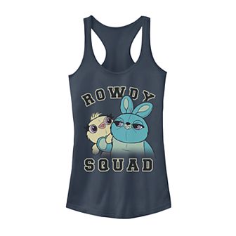 Juniors' Disney Pixar Toy Story 4 Ducky and Bunny Rowdy Squad Tank Top