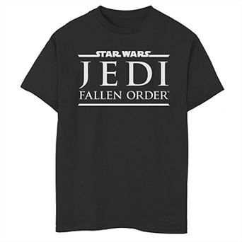 Boys 6-20 Jedi Fallen Order Logo Tee