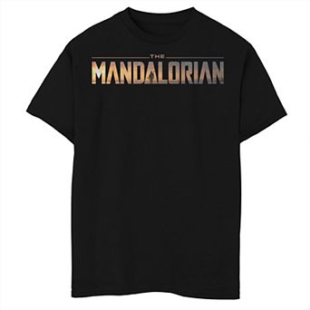 Boys 8-20 Star Wars Mandalorian Logo Tee