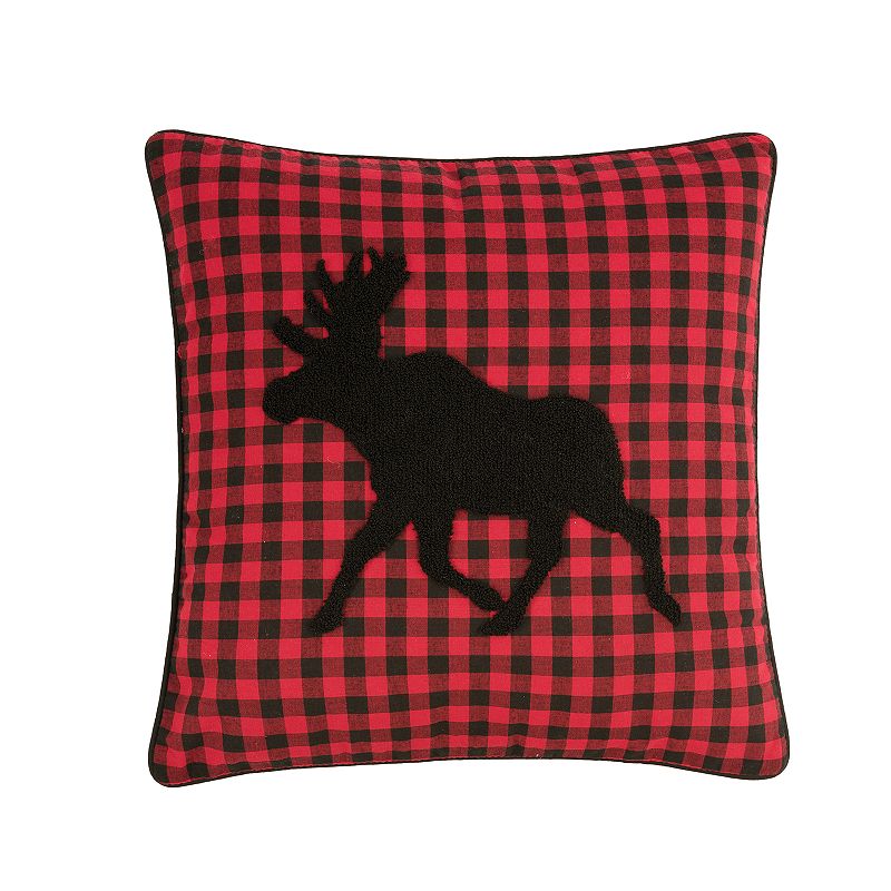 Woodford Moose Throw Pillow, Multicolor, Fits All