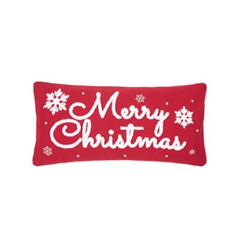 Merry Christmas Throw Pillow