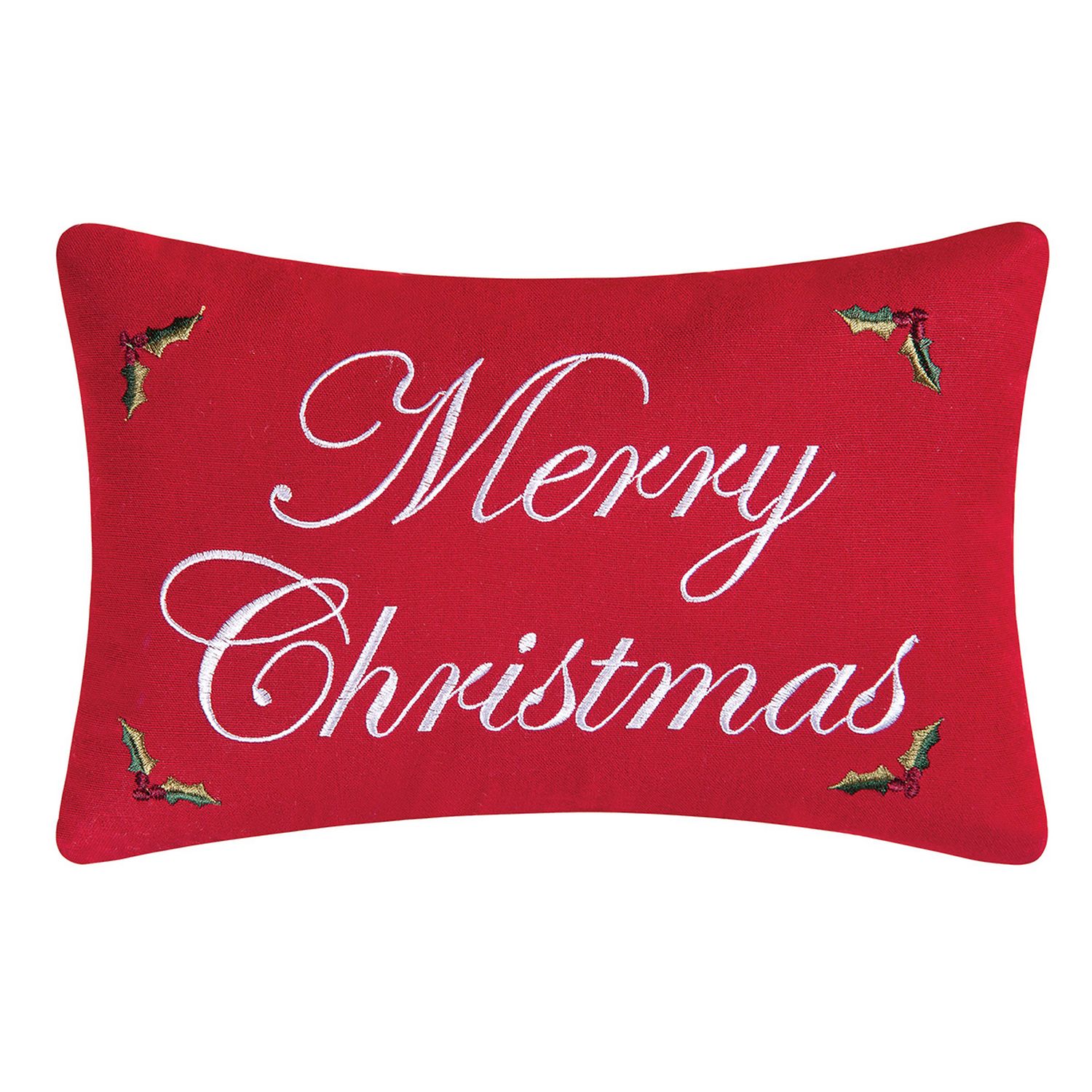 C&F Home Plaid Christmas Tree Applique Throw Pillow