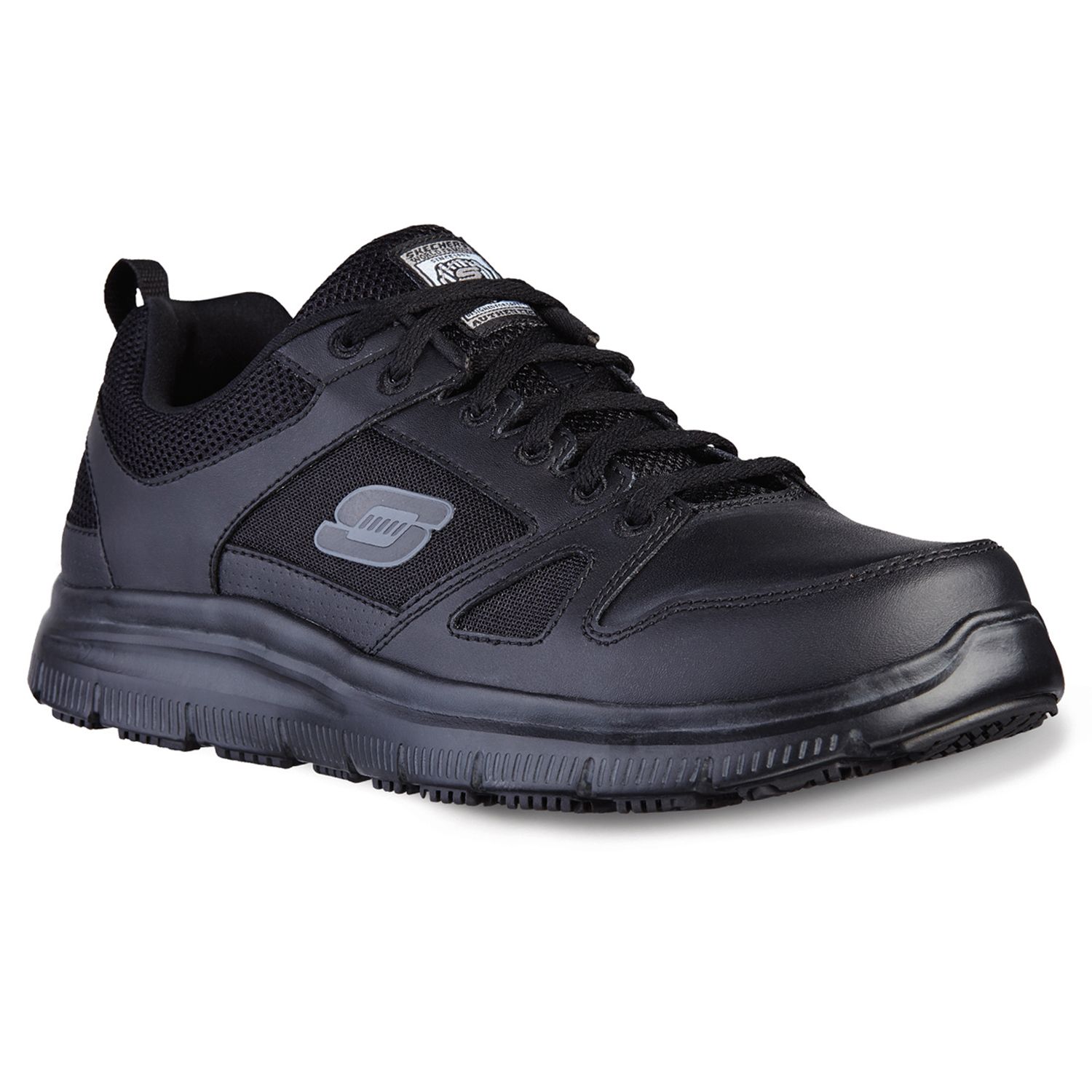 skechers slip resistant mens shoes