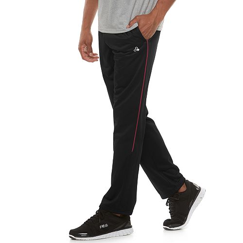 TEK GEAR ギア トレーニング 黒色 ブラック 【大きめ】 メンズ 【 TEK GEAR PIPED TRICOT TRAINING PANTS  AGED WINE BLACK 】：スニケス+