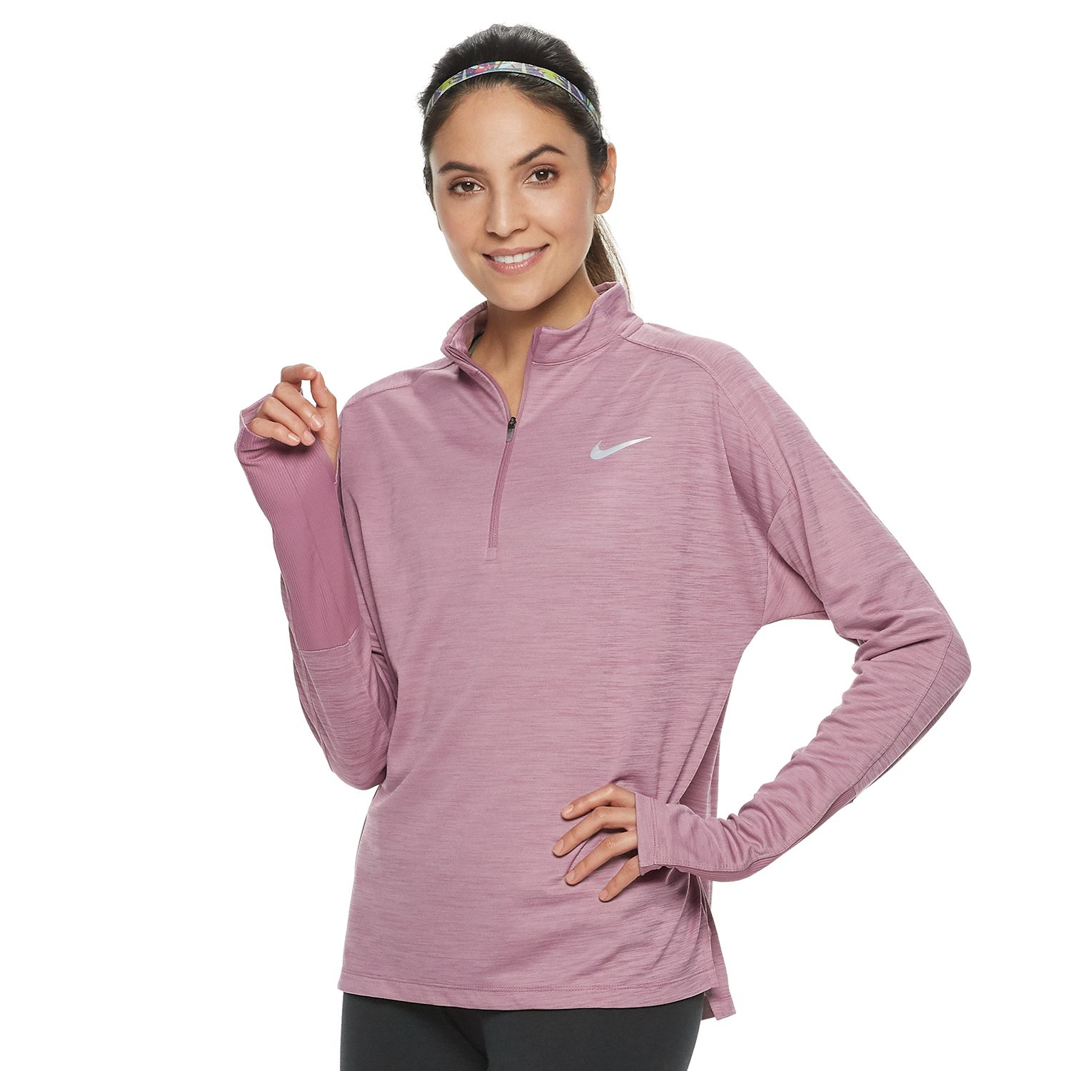 nike pacer long sleeve top ladies