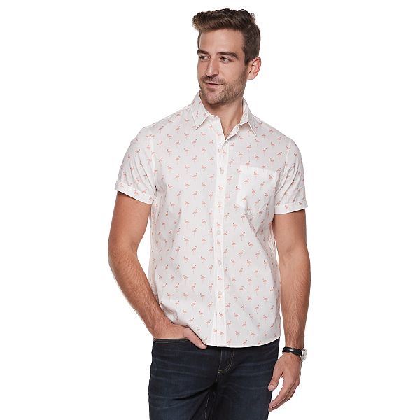 Men's Apt. 9® Patterned Button-Down Shirt