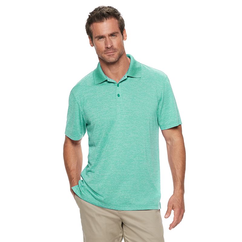 UPC 014782033729 - Men's Haggar® Cool 18® Space Dye Polo, Size: Medium ...