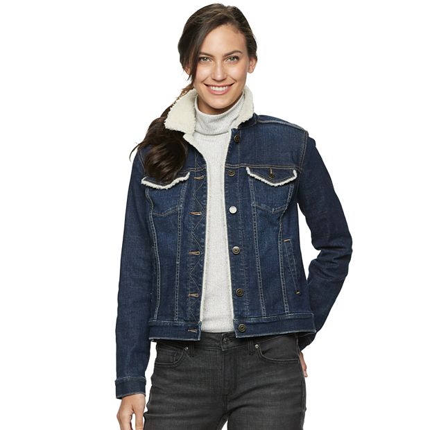 Sherpa jacket outlet kohls