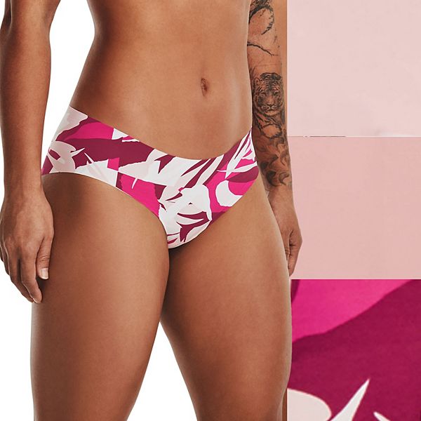 panties Under Armour Pure Stretch Hipster Print 3 Pack - 597/Blue