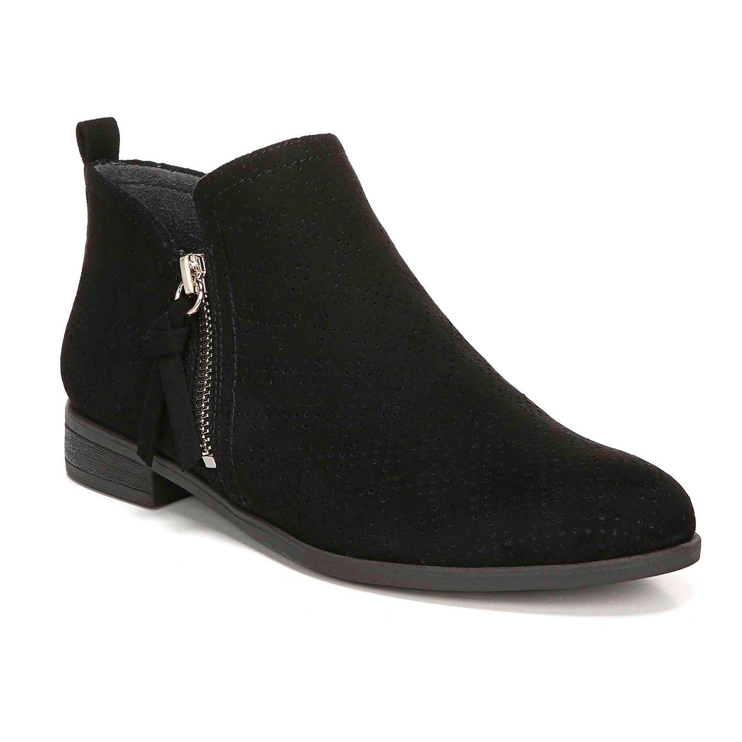 kohls booties black