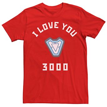 Men's Marvel Iron Man "I Love You 3000" Tee