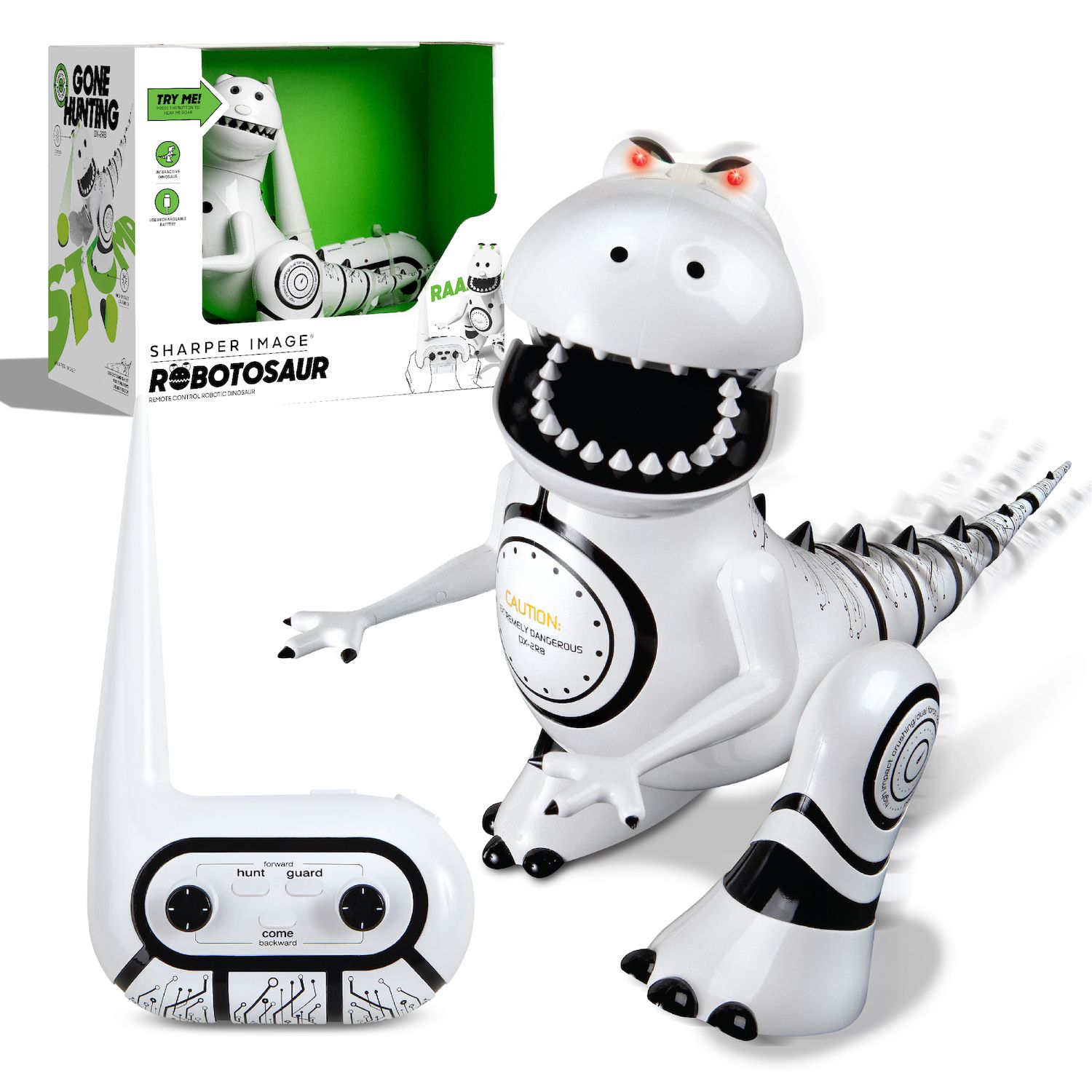 sharper image toy rc robotic robotosaur