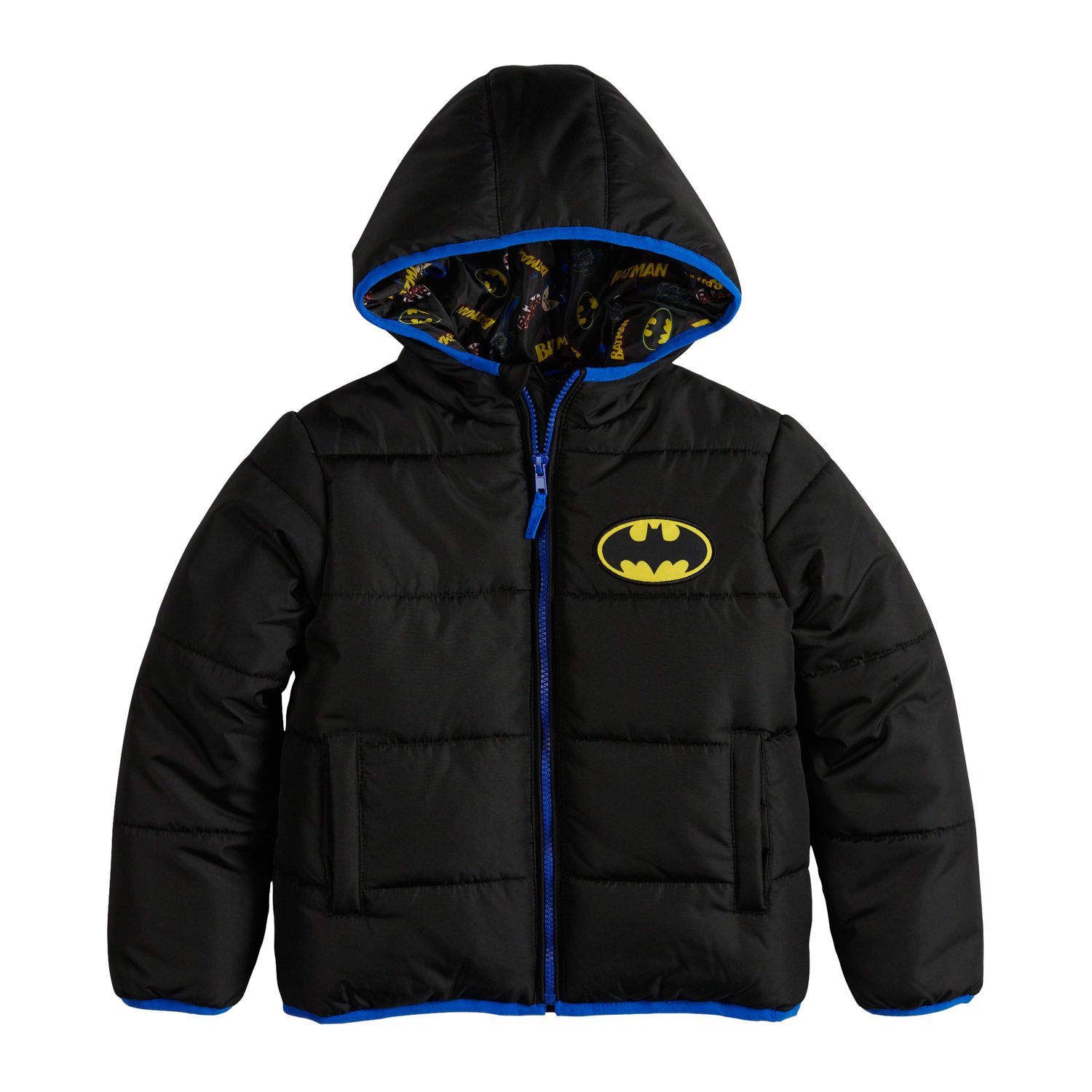 Boys 4-7 Batman Puffer Jacket