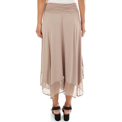 Women's Apt. 9® Handkerchief Hem Midi Skirt