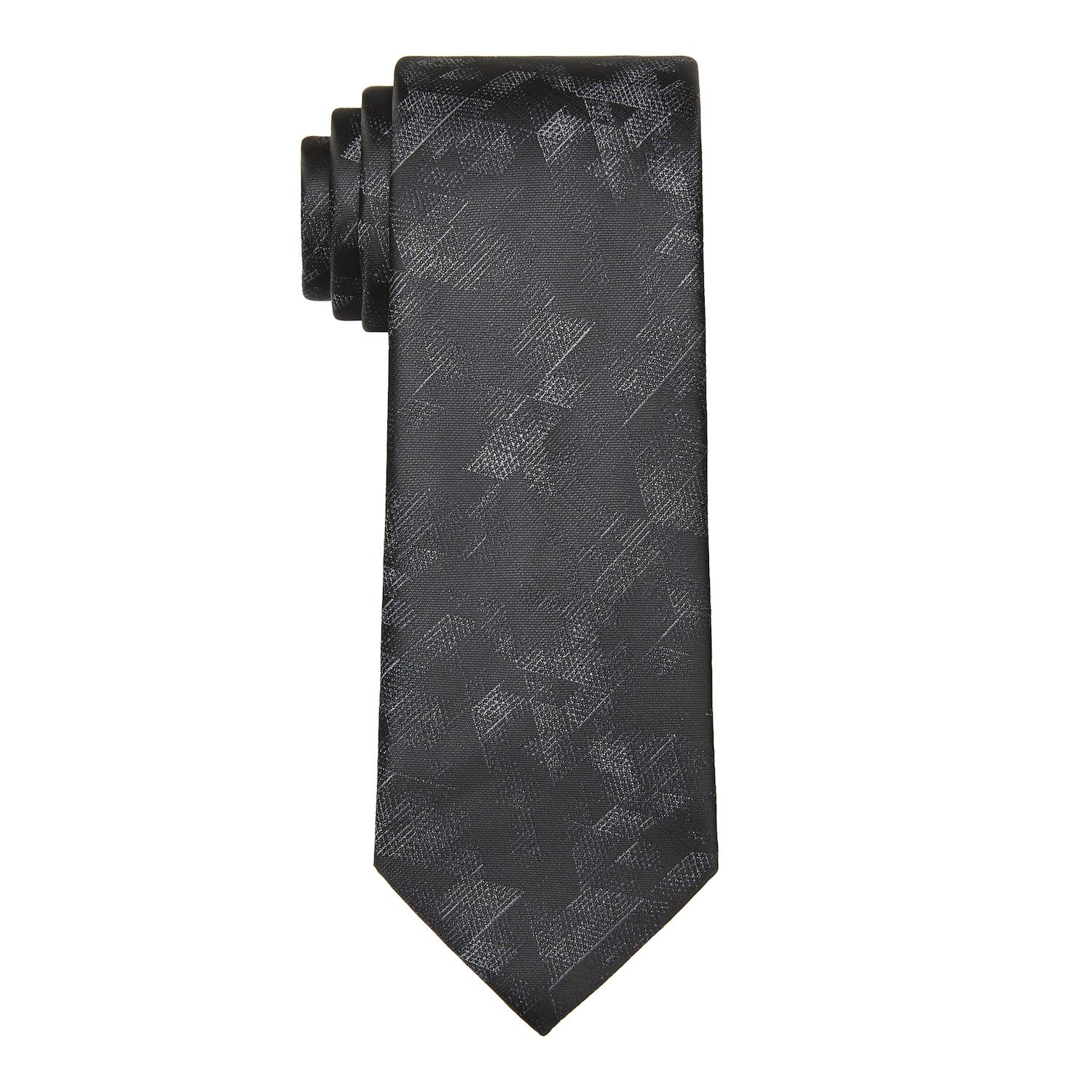 Van Heusen Men's Thomas Slim Business Neck Tie | Blue Professional Tie, One Size