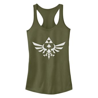 "Zelda Triumphant Triforce" Racerback Tank Top
