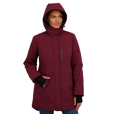 Women's Sebby Collection Hooded Heavyweight Jacket