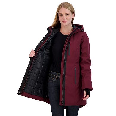 Women's Sebby Collection Hooded Heavyweight Jacket