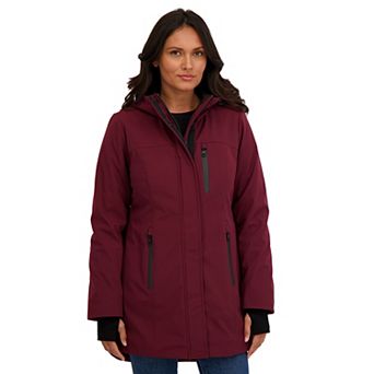 Women's Sebby Collection Hooded Heavyweight Jacket