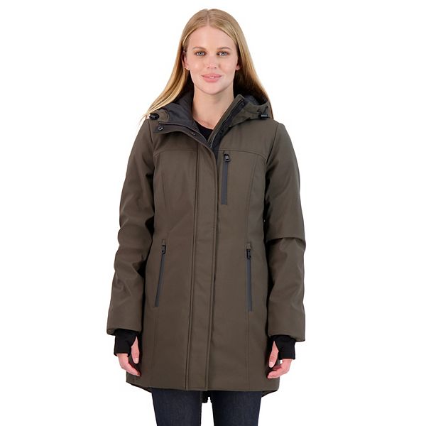 Women's Sebby Collection Hooded Heavyweight Jacket