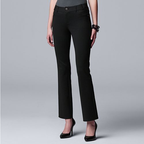 ponte pants with pockets