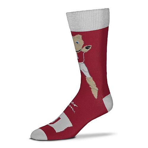 Adult Oklahoma Sooners Flag Crew Socks