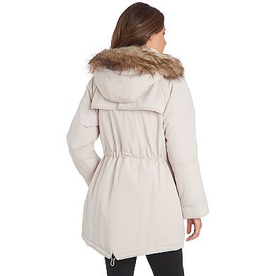 Women's Fleet Street Faux-Fur Hooded Midweight Anorak Jacket