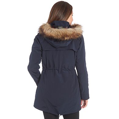 Women's Fleet Street Faux-Fur Hooded Midweight Anorak Jacket