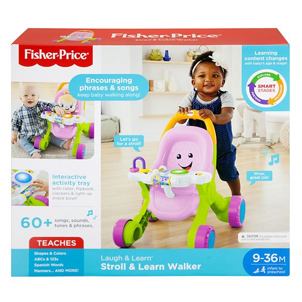 laugh and learn stroll and learn walker