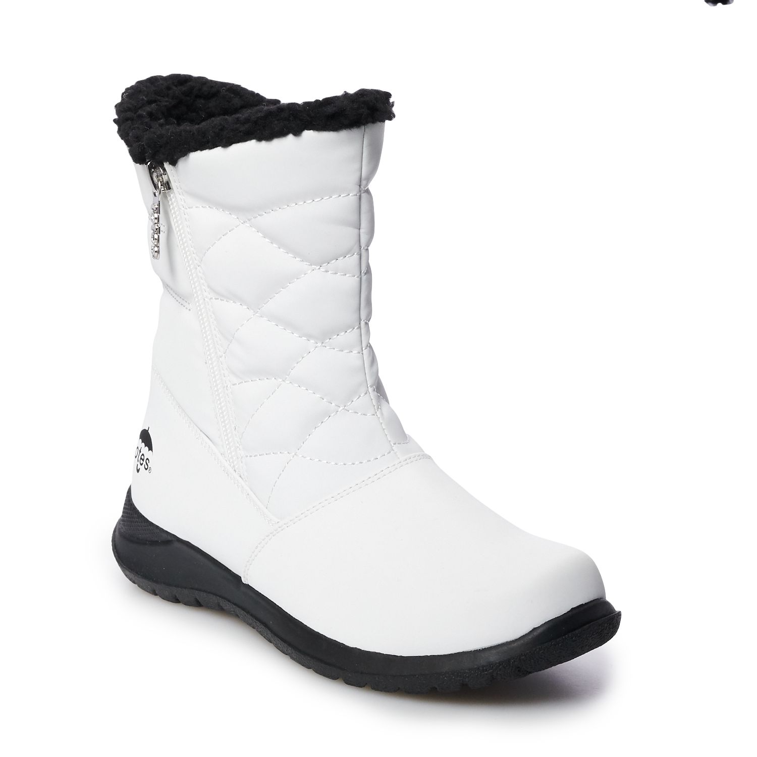 totes white boots
